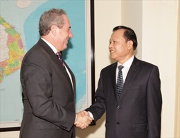 Phó Thủ tướng Vũ Văn Ninh tiếp Đại diện thương mại Hoa Kỳ